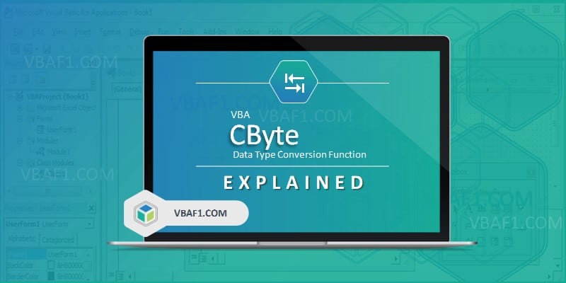 VBA CByte Function