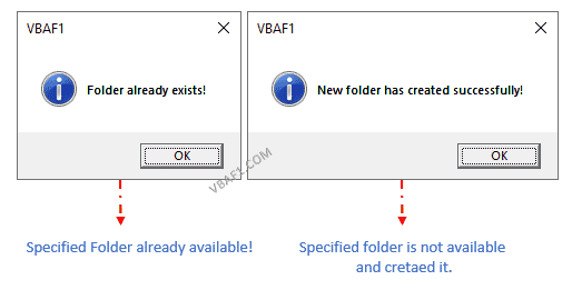 VBA Check If Folder Exists If Not Create It